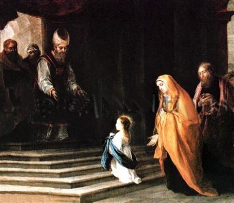  The Presentation of the Virgin Enchanting Miniature and Captivating Narrative